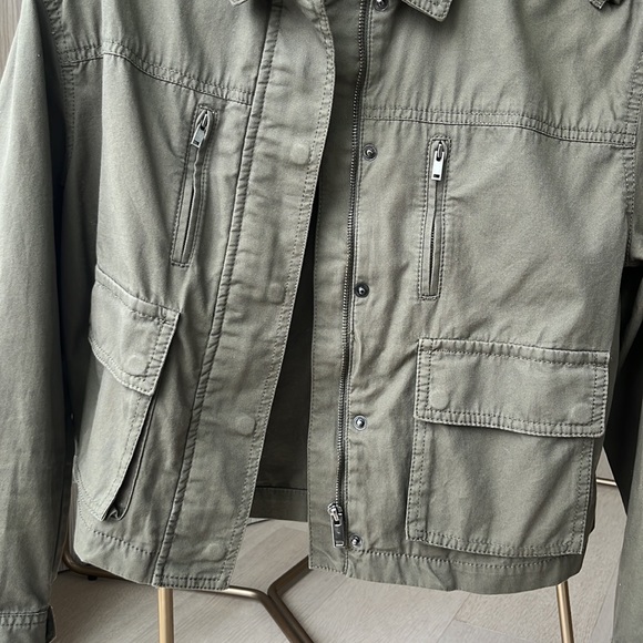 Banana republic army green jacket - Picture 2 of 4